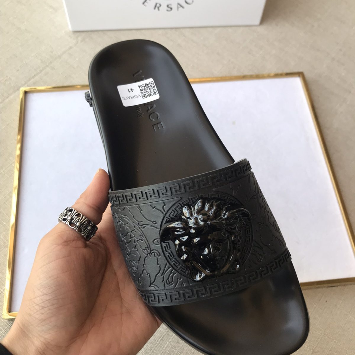 Versace Mens Women Sandals Gr. 36-46 - Image 5