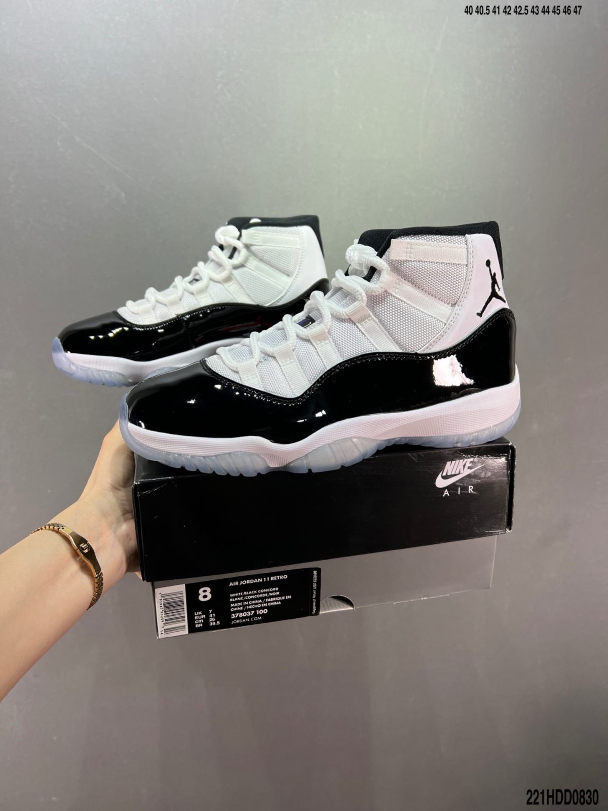 Nike Air Jordan 11 Mens/Women Sneakers Shoes Gr. 36-46 - Image 8