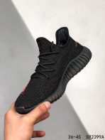 Yeezy 350 Boost 350 V2 Mens/Women Sneakers Shoes Black4 36 - 45 - Image 6