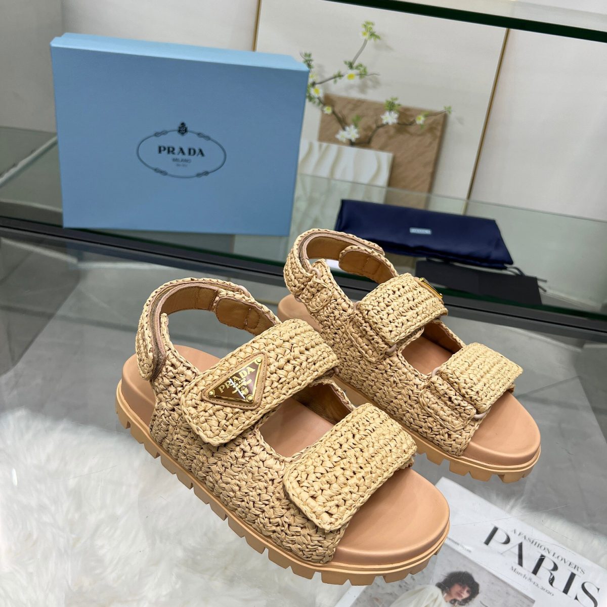 Prada 2024 New Monolith sandals Size 36-41 - Image 1