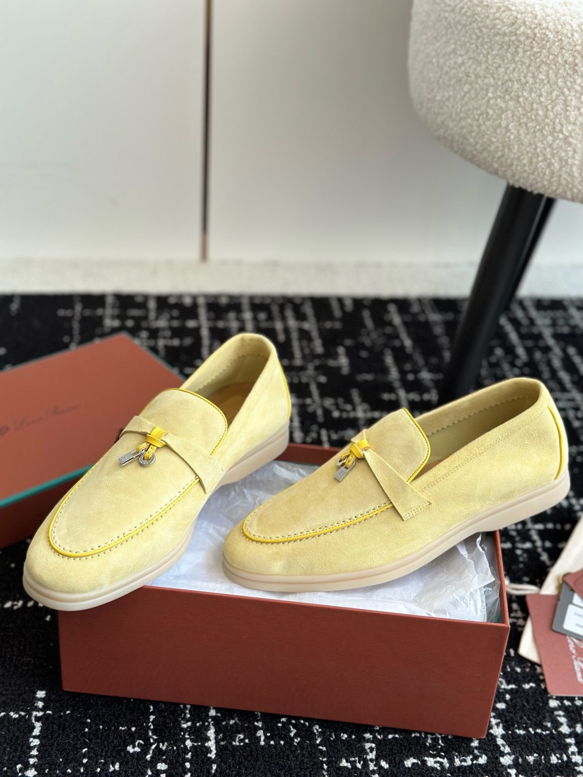 Loro Piana Unisex Loafers Size 36-45 - Image 3
