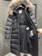 Moncler Boed Long Women Down Jacket Size S-XL - Image 8