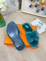 Hermes 23fw Women Winter Slippers Size 36-40 - Image 8