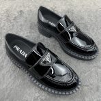 Prada Chocolate Loafers Size 36-46 - Image 2