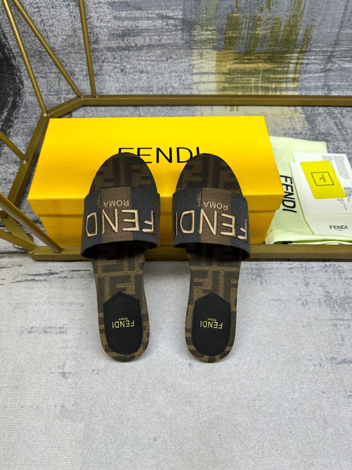 Fendi Slippers Size 36-42 - Image 4
