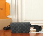Louis Vuitton M83567 Montsouris Wearable Wallet Shoulder Bags Size 22*12*6cm - Image 3