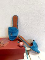 Loro Piana Charms Slipper Women Slippers Size 36-41 - Image 9