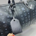 MCM Ottomar Weekender Bag in Visetos Size 45cm - Image 9