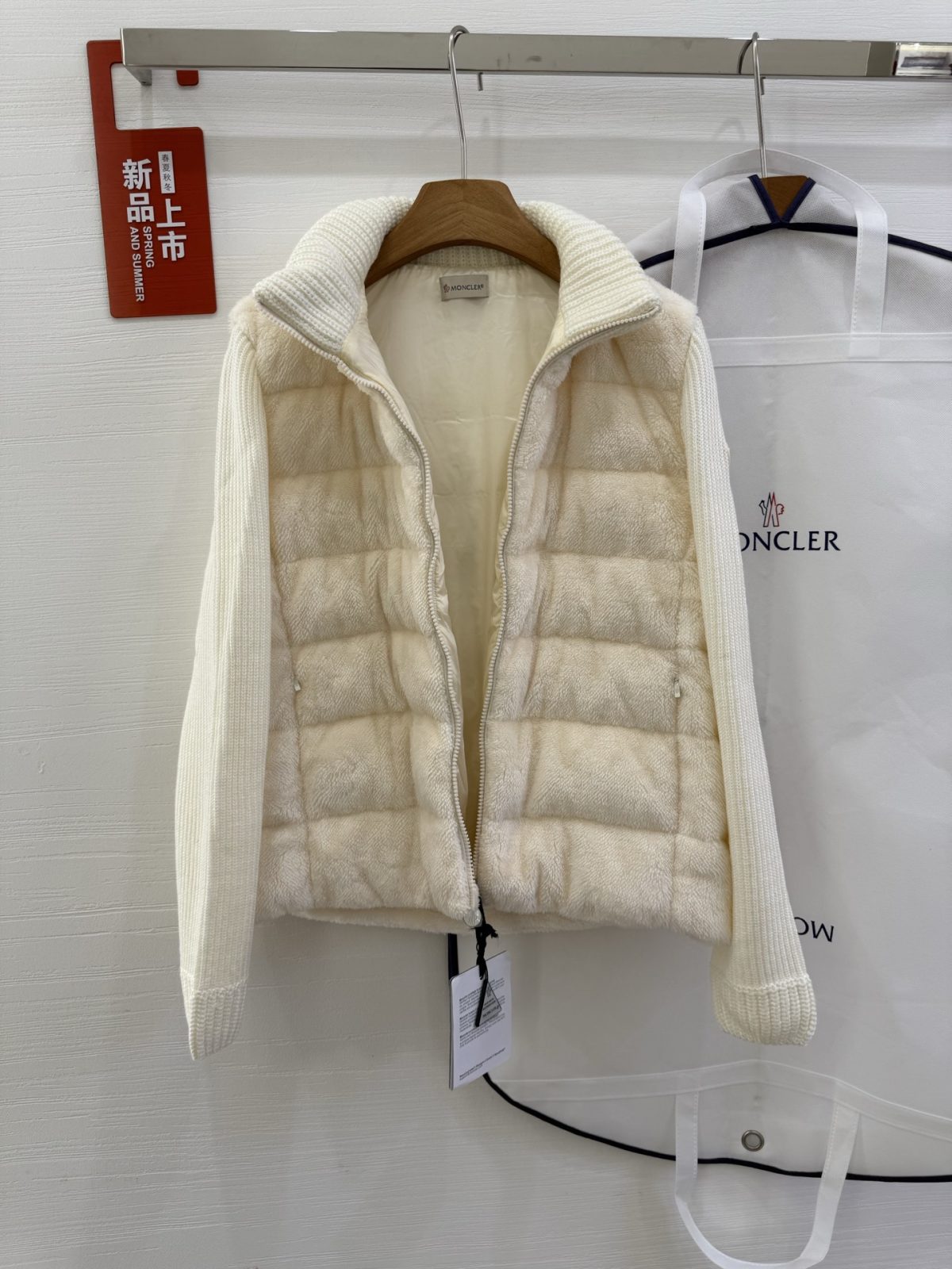 Moncler 25SS Teddy bear fur Women Down Jacket Size S-XL - Image 7