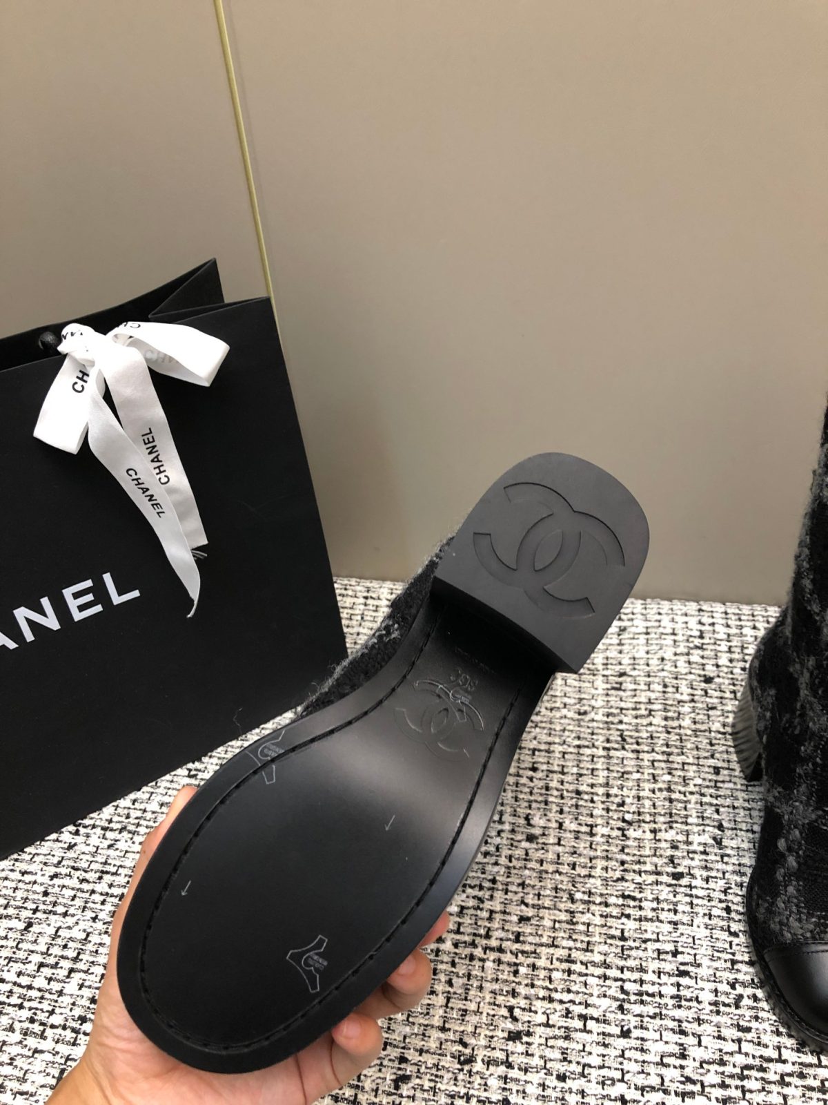 Chanel Women High Boots Size 36-41 - Image 8