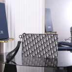 Dior Oblique Clutch Bags Size 26.5*17.5cm