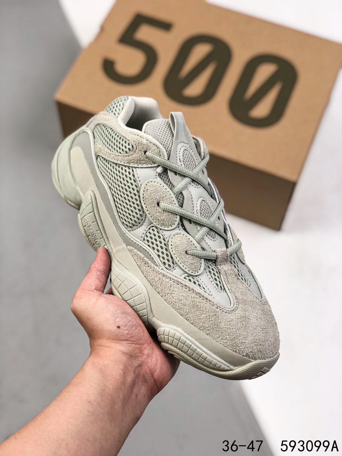 Yeezy 500 Mens/Women's Sneakers Shoes 36 - 46 - Image 1