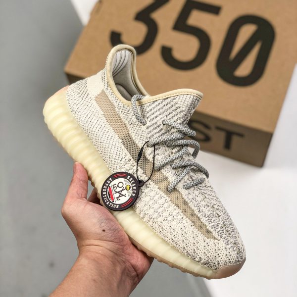 Yeezy 350 Boost 350 V2 Mens/Women Sneakers Shoes Light Yellow 36 - 45