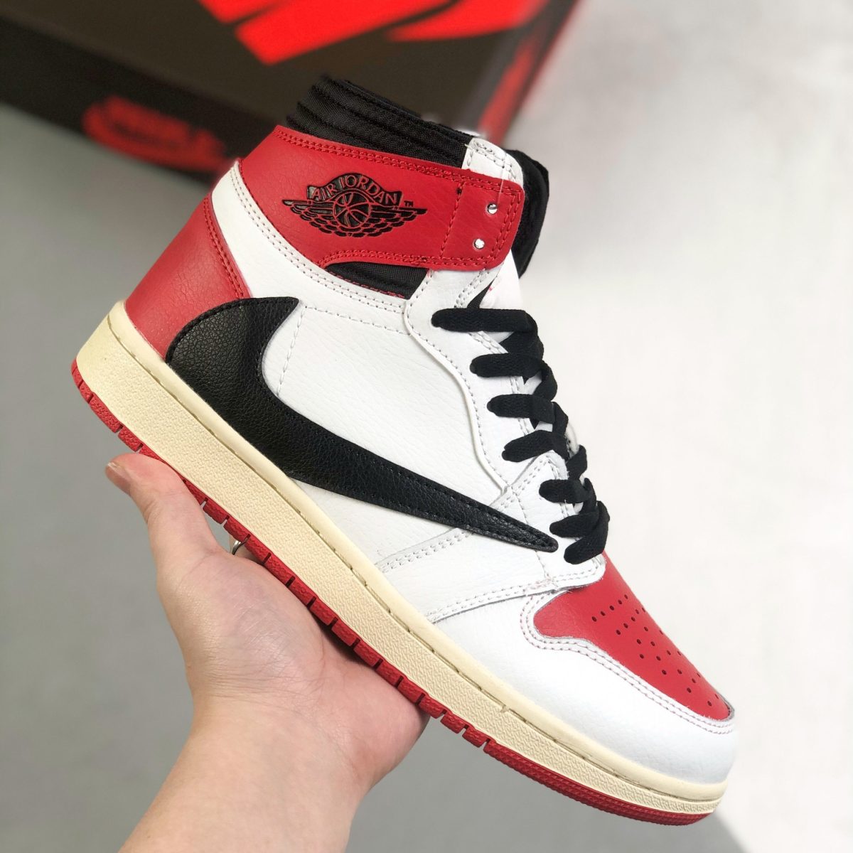 Nike Air Jordan 1 x Travis Scott High Top Sneaker Shoes Gr. 36-46 - Image 1