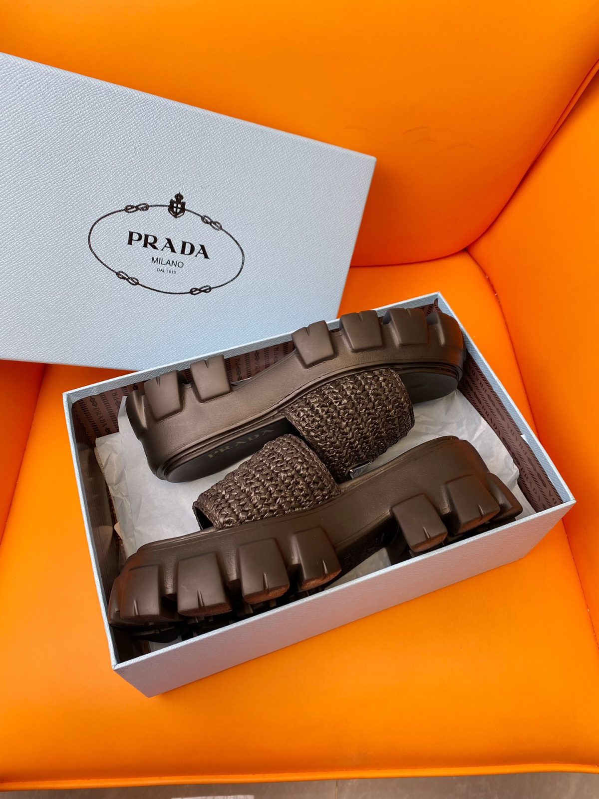 Prada 2024 New Monolith sandals Size 36-40 - Image 8