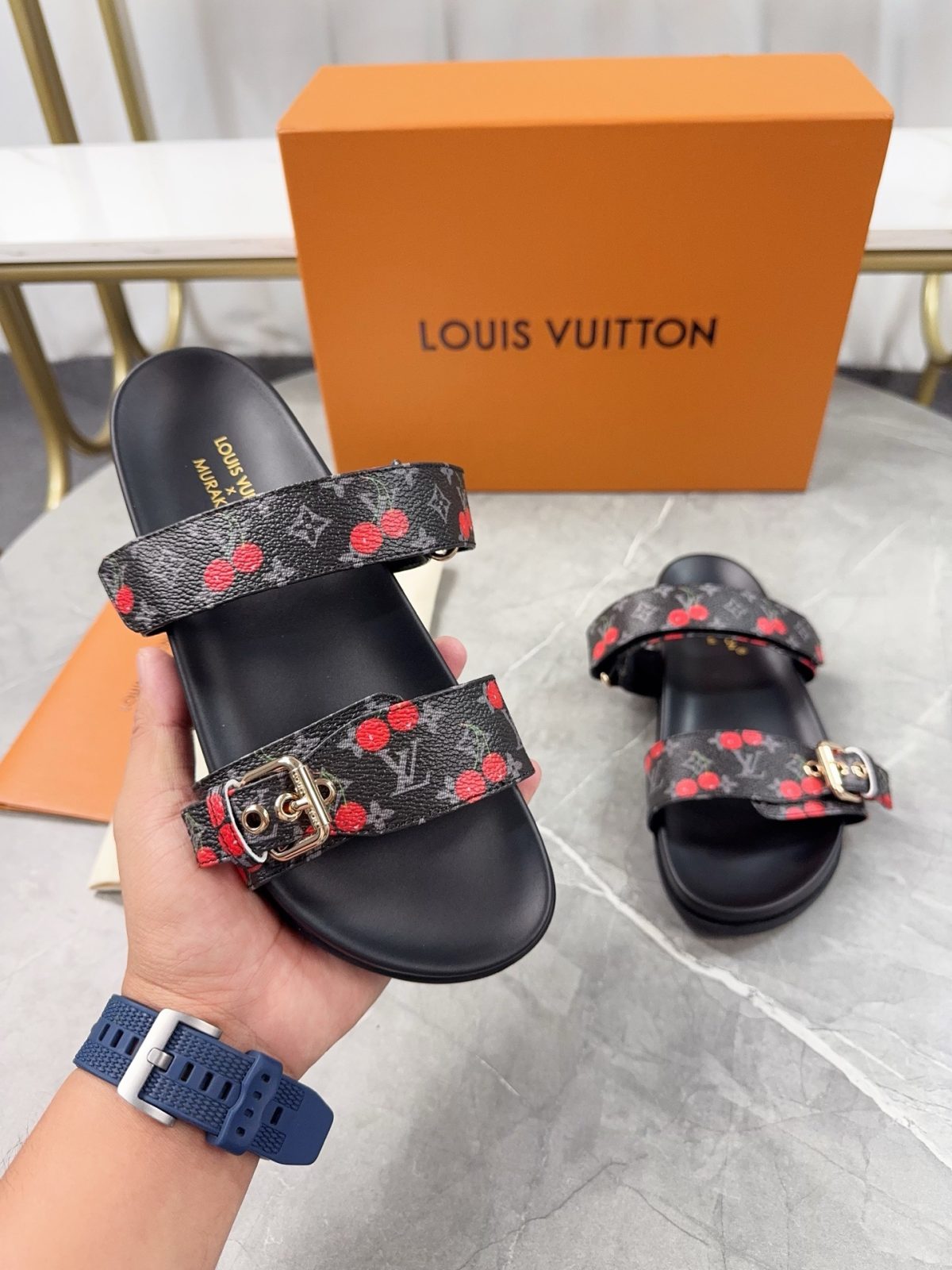 Louis Vuitton Pool Pillow Flat Comfort Slippers Size 36-46 - Image 7