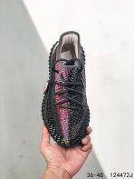 Yeezy 350 Boost 350 V2 Mens/Women Sneakers Shoes Black1 36 - 45 - Image 6