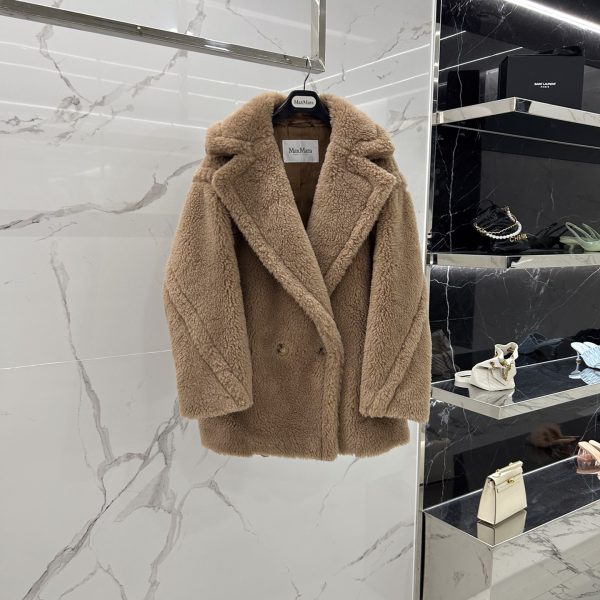 Max Mara Teddy fur Short coat Size XS-M