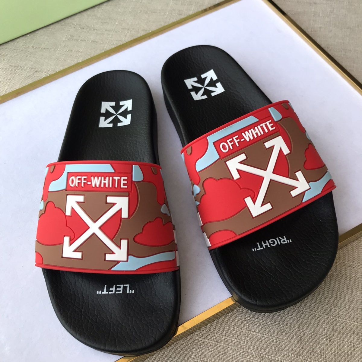 OFF White Mens Women Sandals Gr. 36-46 - Image 7