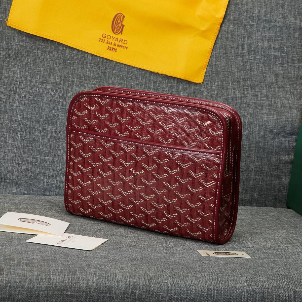 Goyard Clutch Size 25*18.5*6cm - Image 2