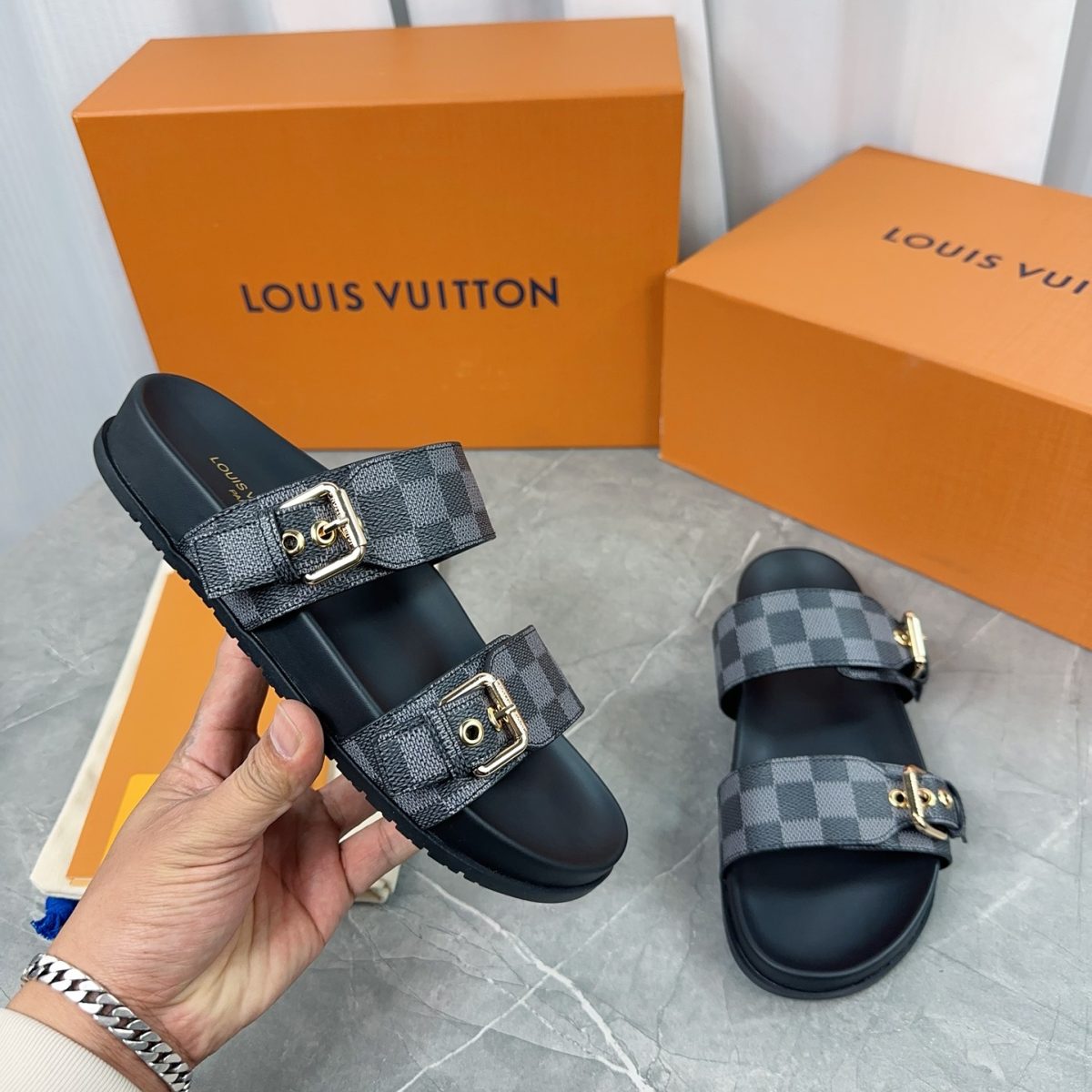 Louis Vuitton 2024ss Slippers Size 36-45 - Image 1