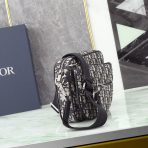 Dior Oblique Men Shoulder Bags Size 18*25*5cm - Image 2