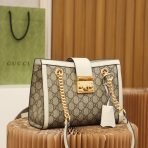 Gucci GG Supreme Padlock Women Shoulder Bags Size 26*18*10cm - Image 3