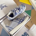 Burberry 2024 New Check Knit Box Sneaker Size 36-45 - Image 7