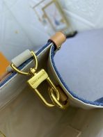 Louis Vuitton Monogram Reverse Giant Toron Denim Cowboy Women Shopping Bags 25*19*11.5cm - Image 6