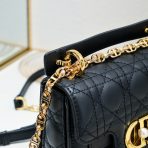 Dior Mini Dior Jolie Top Handle Women Shoulder Bags 19*12*6cm - Image 5