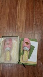 Gucci Slippers with Double G Size 36-41 7-Color - Image 2
