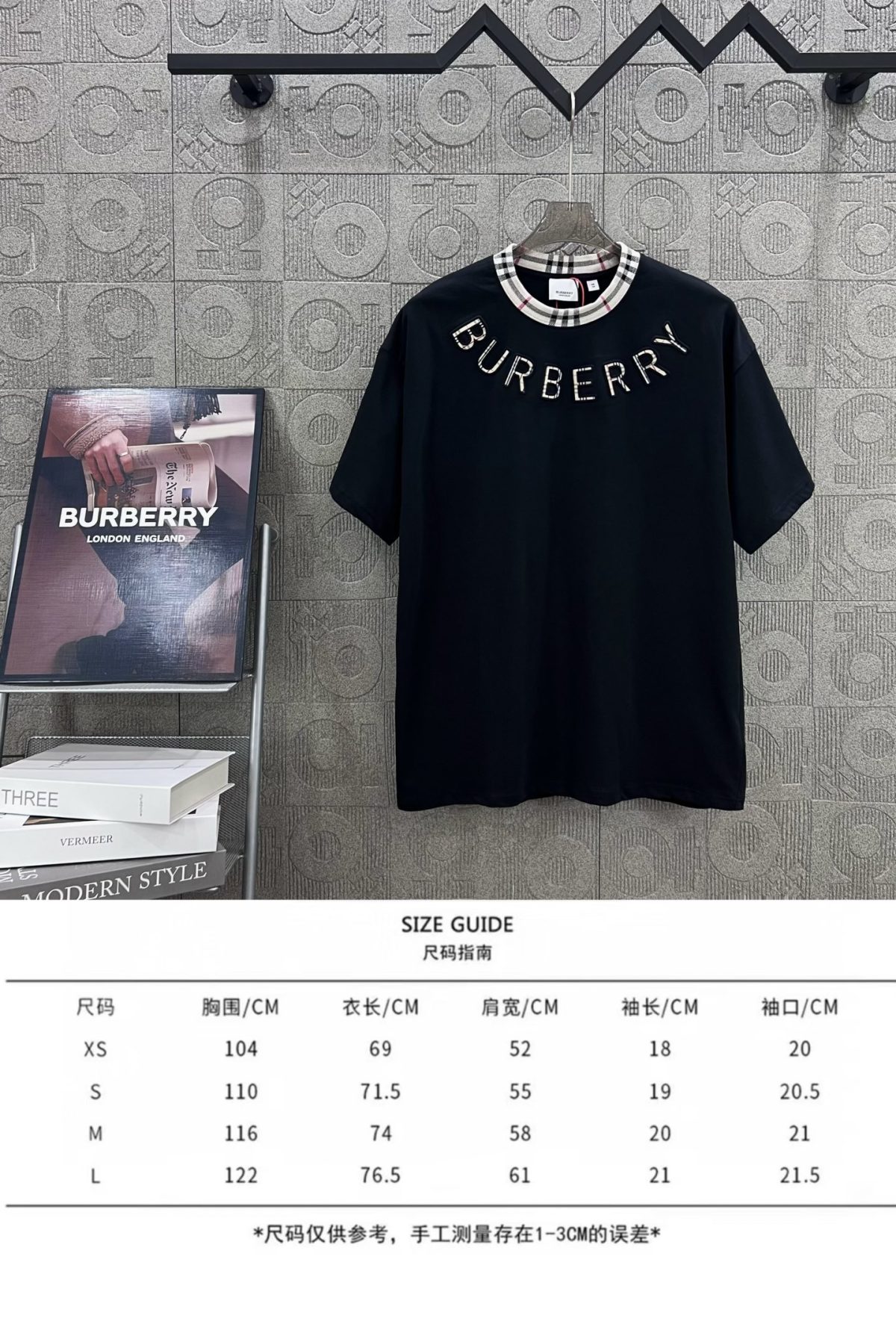 Burberry Logo T Shirt Size XS-L - Image 10
