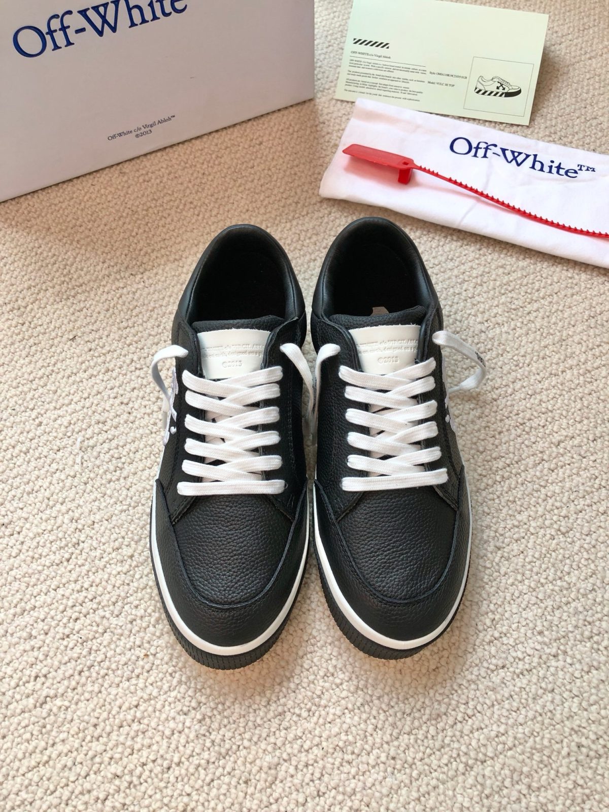 OFF White 2024ss New Low Vulcanized Sneaker Size 36-45 - Image 7