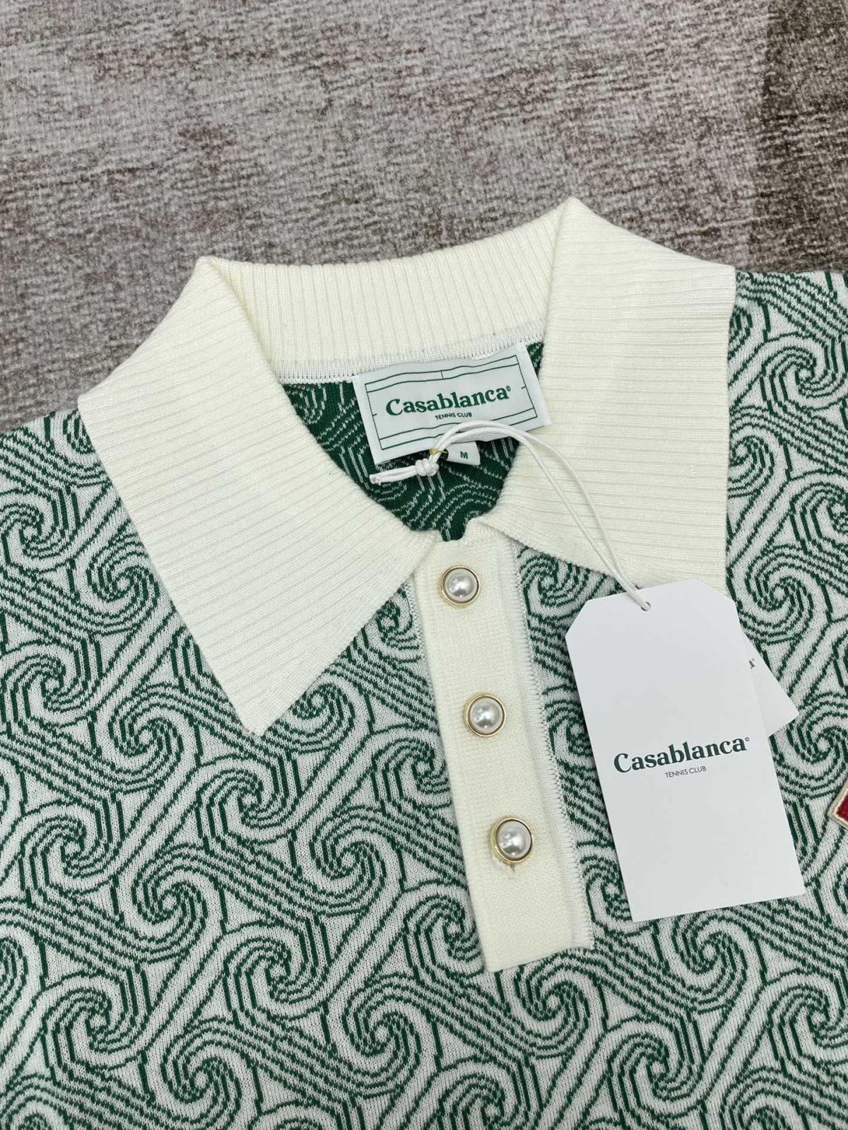 Casablanca Polo Shirt Size S-XL - Image 2