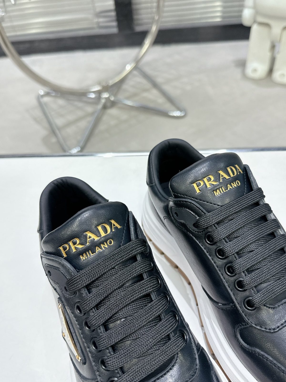 Prada 2024 New Leather sneaker Size 36-45 - Image 5