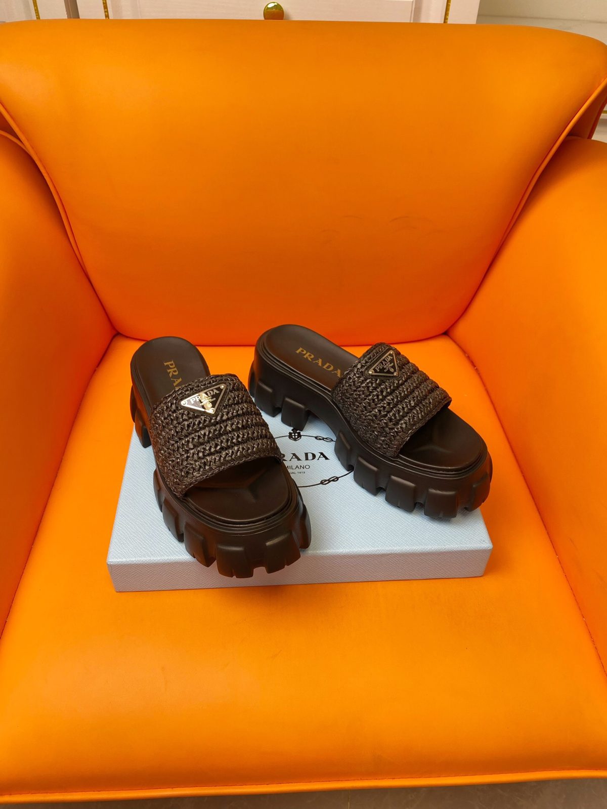 Prada 2024 New Monolith sandals Size 36-40 - Image 2
