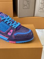 Louis Vuitton LV Trainer Diamond Sneaker Size 36-46 - Image 5