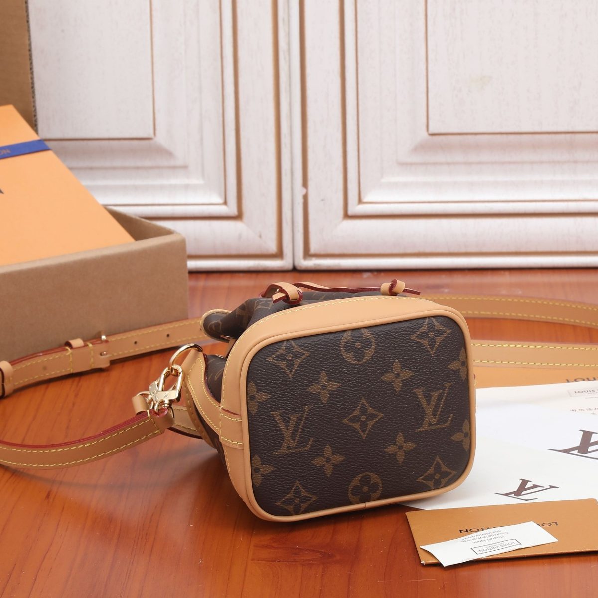 Louis Vuitton M46099 Bagatelle Women Bags Size 22*14*9cm - Image 5