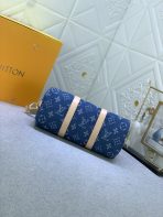 Louis Vuitton Monogram Eclipse Reverse Keepall 25 Travel Bags Size 25*15*11cm - Image 4