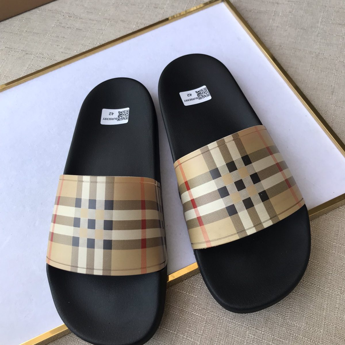Burberry Mens Women Sandals Gr. 36-46 - Image 7
