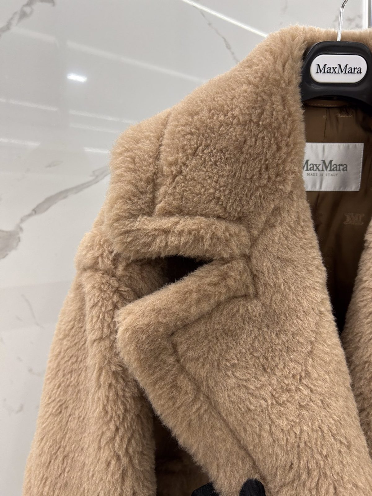 Max Mara Teddy fur Short coat Size XS-M - Image 2