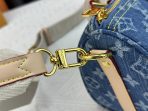 Louis Vuitton M46271 Keepall 25 Denim Cowboy Shoulder Bags Size 25*15*11cm - Image 6