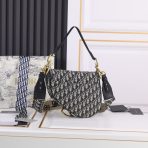 Dior Saddle Bags With Strap for Women Size 25.5*20*6.5cm - Image 4