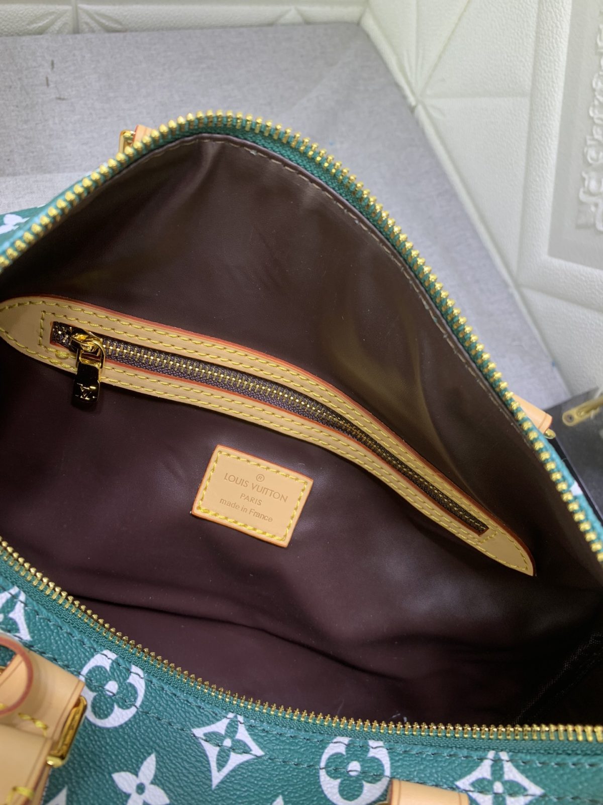 Louis Vuitton Speedy P9 Bandoulière 30 Monogram Leather Travel Bags Size 30*21*7cm - Image 8