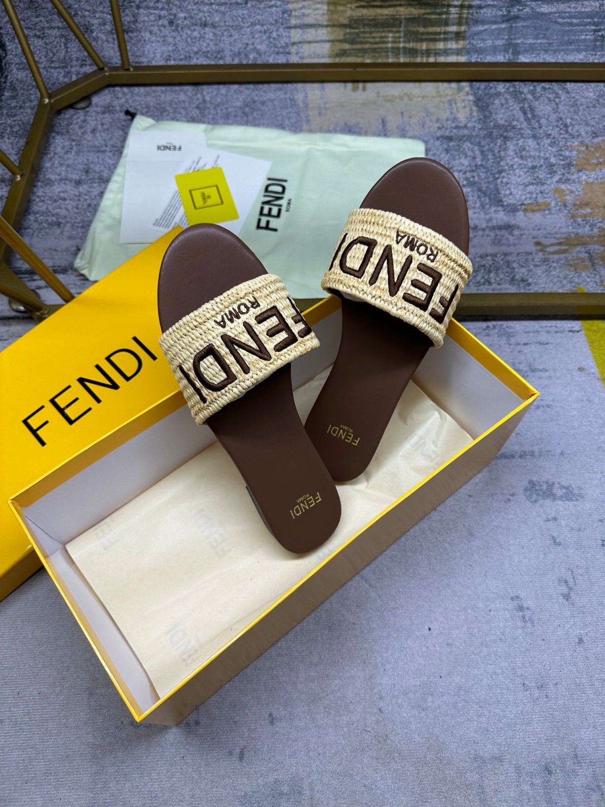 Fendi Slippers Size 36-42 - Image 6