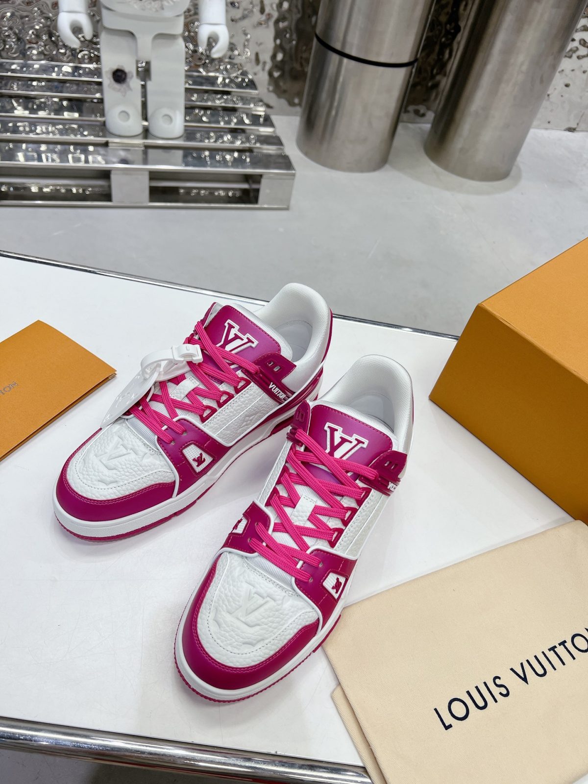 Louis Vuitton Trainer Monogram denim Sneaker Size 36-46 - Image 5