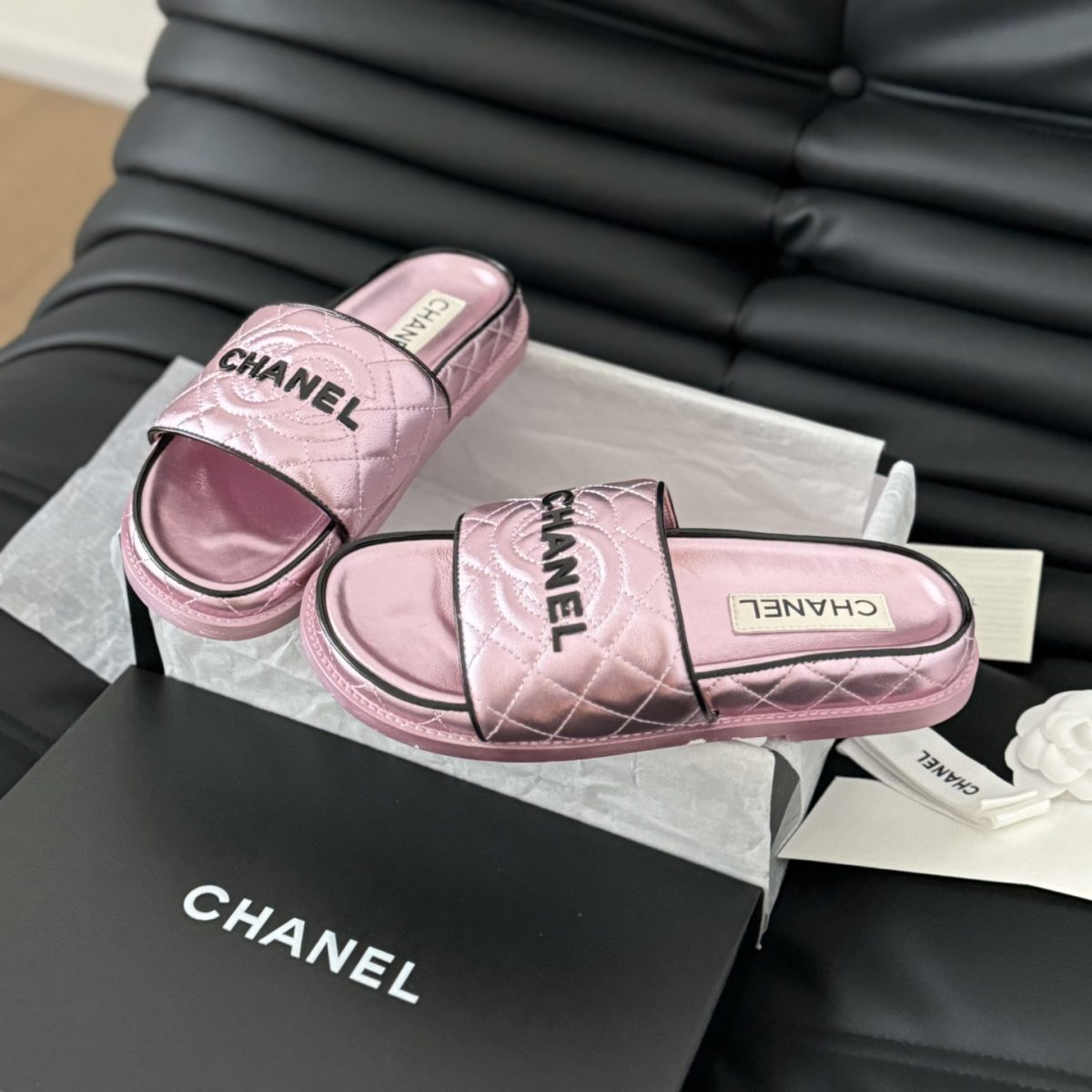 Chanel 2024 New Slippers Size 36-41 - Image 1