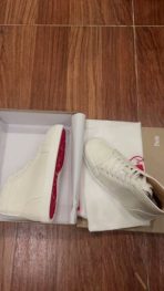 Christian Louboutin Louis High-Top Sneaker Size 36-46  8-Color - Image 3