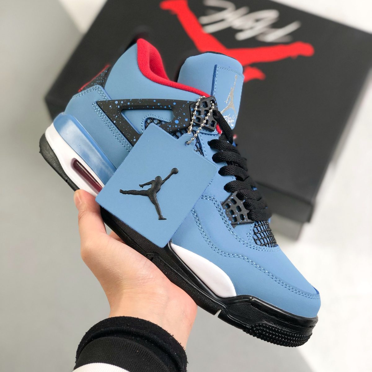 Nike Air Jordan 4 Sneakers Shoes Gr. 36-46 - Image 1