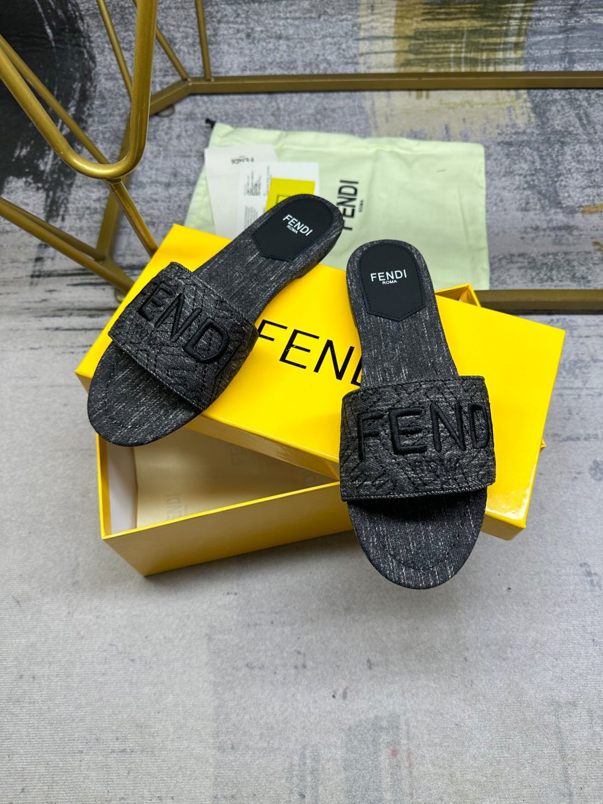 Fendi Slippers Size 36-42 - Image 4